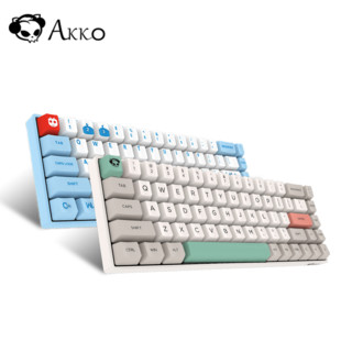 Akko 3068 68键 机械键盘 Cherry轴 复古9009改 / BiliBili配色
