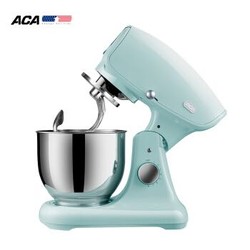 北美电器（ACA）厨师机家用和面机揉面机打蛋器多功能不锈钢和面勾料理机打奶油机鲜奶机ASM-DC830