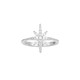 APM Monaco A15734OX-52 女士时尚流星纯银镶晶钻戒指