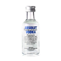 Absolut 绝对 伏特加 50ml/瓶