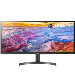 LG 34WL500 34英寸 IPS显示器（2560×1080、75Hz、HDR10、FreeSync、99%sRGB）