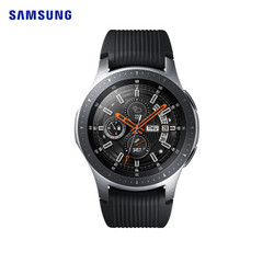 三星（SAMSUNG）Galaxy Watch 三星手表 运动智能手表（蓝牙通话/50米防水/GPS定位/心率监测）46mm钛泽银