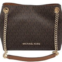 MICHAEL KORS 迈克·科尔斯 35T9GTTM6L 中号链条邮差包 黑色