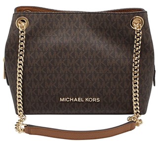 MICHAEL KORS 迈克·科尔斯 35T9GTTM6L 中号链条邮差包 黑色