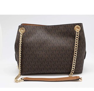 MICHAEL KORS 迈克·科尔斯 35T9GTTM6L 中号链条邮差包 黑色