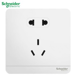 Schneider Electric 施耐德电气 开关插座86型面板 绎尚镜瓷白