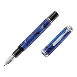 Pelikan 百利金 Souverän M805 F尖钢笔 蓝色沙丘特别版