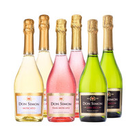 爱之湾 堂吉世家莫斯卡托甜起泡酒葡萄酒 750ml*6支
