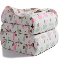 婉寇 长绒棉无填充六层纱空调被 150*120cm