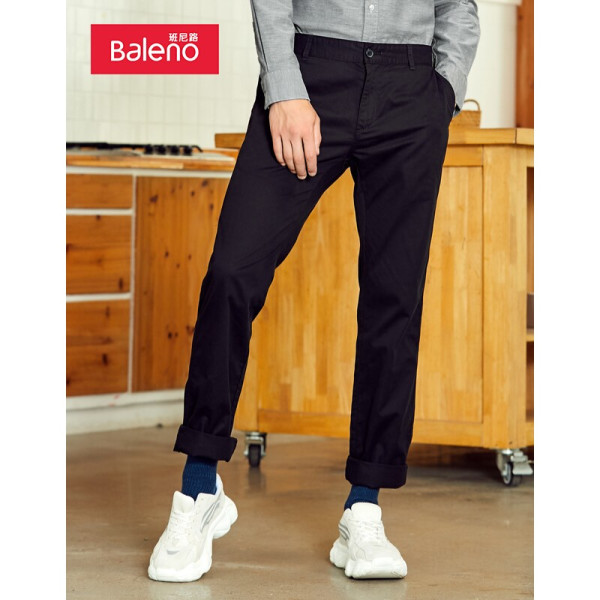 商品baleno 班尼路 88842051 男士小脚铅笔裤