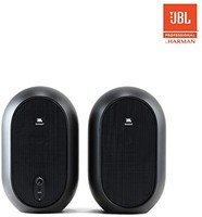 中亚Prime会员：JBL Professional 1系列 104紧凑型台式显示器（成对出售），黑色（JBL104）