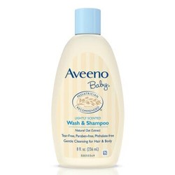 27日0点：Aveeno 艾维诺 婴儿天然燕麦洗发沐浴露二合一 236ml *2件