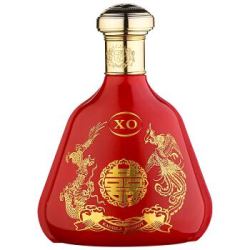 法国进口洋酒xoxo洋酒大瓶卡爹拉喜日子xo白兰地40度烈酒700ml礼盒装