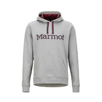 Marmot2019春夏柔软舒适轻量男款大LOGO套头卫衣 R53640