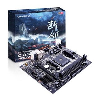 Colorful 七彩虹 断剑 C.AB350M-K PRO V14 主板 + AMD 速龙 3000G CPU 套装