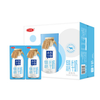 88VIP：SANYUAN 三元 小方白低脂高钙牛奶200ml*24盒