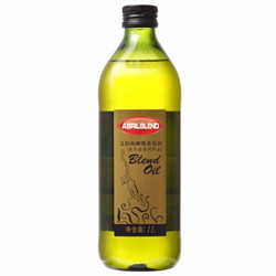 ABRIL艾伯瑞橄榄葵花油1L 玻璃瓶 西班牙原装进口 含15%特级初榨橄榄油 单位福利 *2件