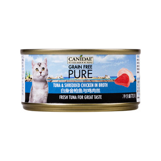 CANIDAE 卡比 PURE无谷系列  猫罐头混合装 70g*14罐