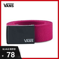 Vans范斯 男子腰带 紫红色BELT(长度147.3cm)官方正品