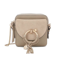 SEE BY CHLOE JOAN 女士小号斜挎包 Grey