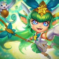LEAGUE OF LEGENDS英雄联盟 英雄皮肤 星之守护者 璐璐