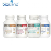 bio island四剑客（乳钙、鱼油、DHA、锌）