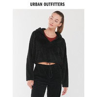 Urban outfitters 54326236 仿皮草连帽运动衫