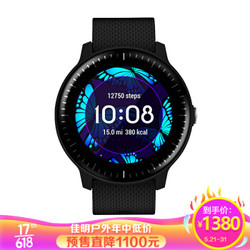 佳明（GARMIN）时尚手表 VA3 黑色音乐版智能手表 男女跑步表骑行游泳来电提醒运动表睡眠监测防水支付手表