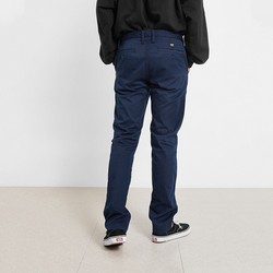 Vans范斯 男子梭织长裤 运动休闲裤深蓝色官方正品