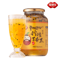 蜂蜜柠檬百香果茶1kg罐装