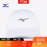 Mizuno 美津浓 D2CW9007 男女款CAP休闲运动帽