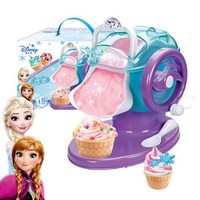 凑单品：迪士尼 儿童玩具 diy手工制作冰淇淋机炒冰机雪糕机冰雪奇缘女孩玩具儿童节礼物