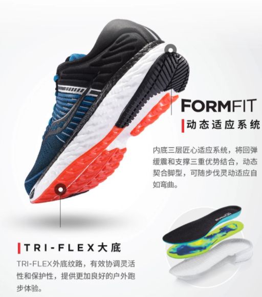 小编精选：云朵上的脚感，saucony TRIUMPH 17 *级缓震跑鞋