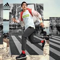 阿迪达斯 adidas 2020夏新款男子户外运动短袖T恤GI0056 GI0057