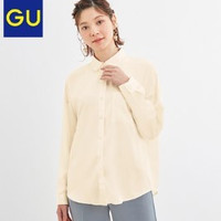 GU 极优 322810 女装薄纱宽松衬衫