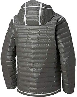 Columbia Titanium Outdry Ex 环保羽绒夹克 - 男式竹炭黑色 XXL 码