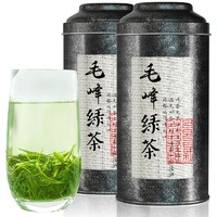 第一道飘雪 毛峰绿茶 125g*2罐