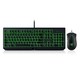 Razer 雷蛇 黑寡妇 键盘+蝰蛇游戏鼠标 绿背光机械键盘套装
