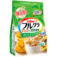 Calbee 卡乐比 水果麦片 芒果木瓜口味 600g *3件