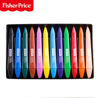 Fisher Price 费雪 FPC026  儿童可水洗蜡笔12色
