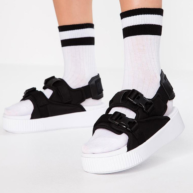Puma platform shop slide ylm 19