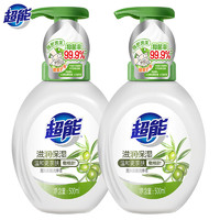 超能 泡沫抑菌洗手液（滋润保湿）500ml*2