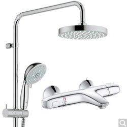 GROHE 高仪 763342 恒温冷触淋浴花洒套装 浴缸龙头