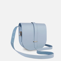 Cambridge Satchel Saddle 女士单肩马鞍包 蓝色