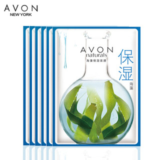 AVON 雅芳 海藻保湿净颜面膜 6片 *6件