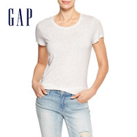 Gap 盖璞 158081 女装圆领短袖莫代尔T恤