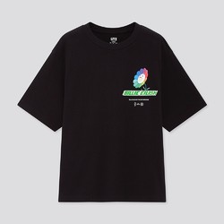 UNIQLO 优衣库 430600 BE x TM(Billie Eilish系列)印花T恤