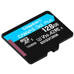 金士顿(Kingston)128GB U3 V30 A2 4K 极速版 switch内存卡 TF(Micro SD)存储卡 读速 170MB/s 写速90MB/s