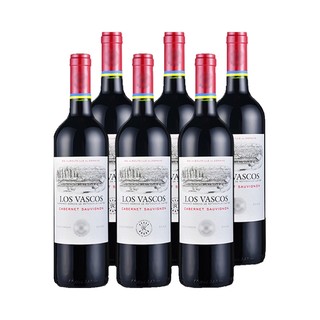 智利进口红酒 拉菲（LAFITE）巴斯克卡本妮苏维翁红葡萄酒 750ml（ASC）