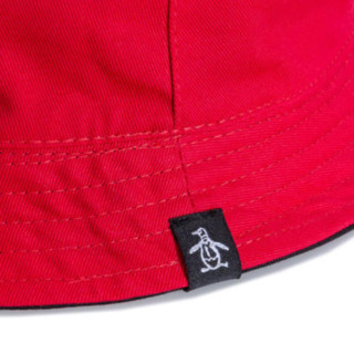 Original Penguin 原创企鹅 Switch Bucket系列 男士渔夫帽 11732BRE241 Black Red